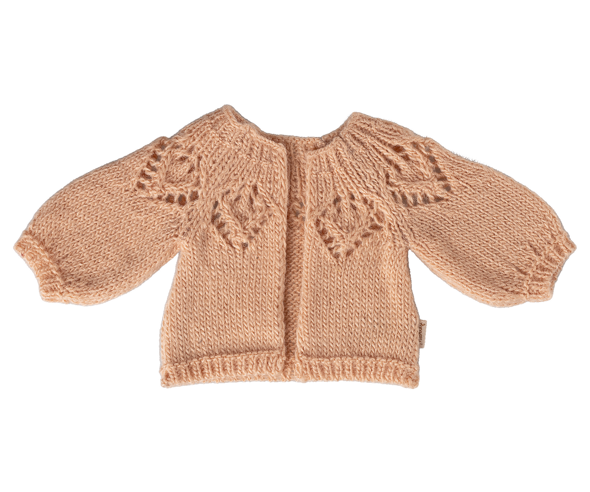 Strickjacke Gr&ouml;sse 3 hellrosa