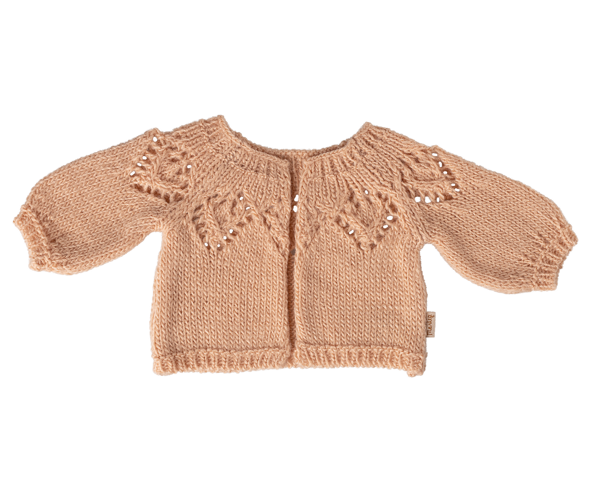 Strickjacke Gr&ouml;sse 4 hellrosa