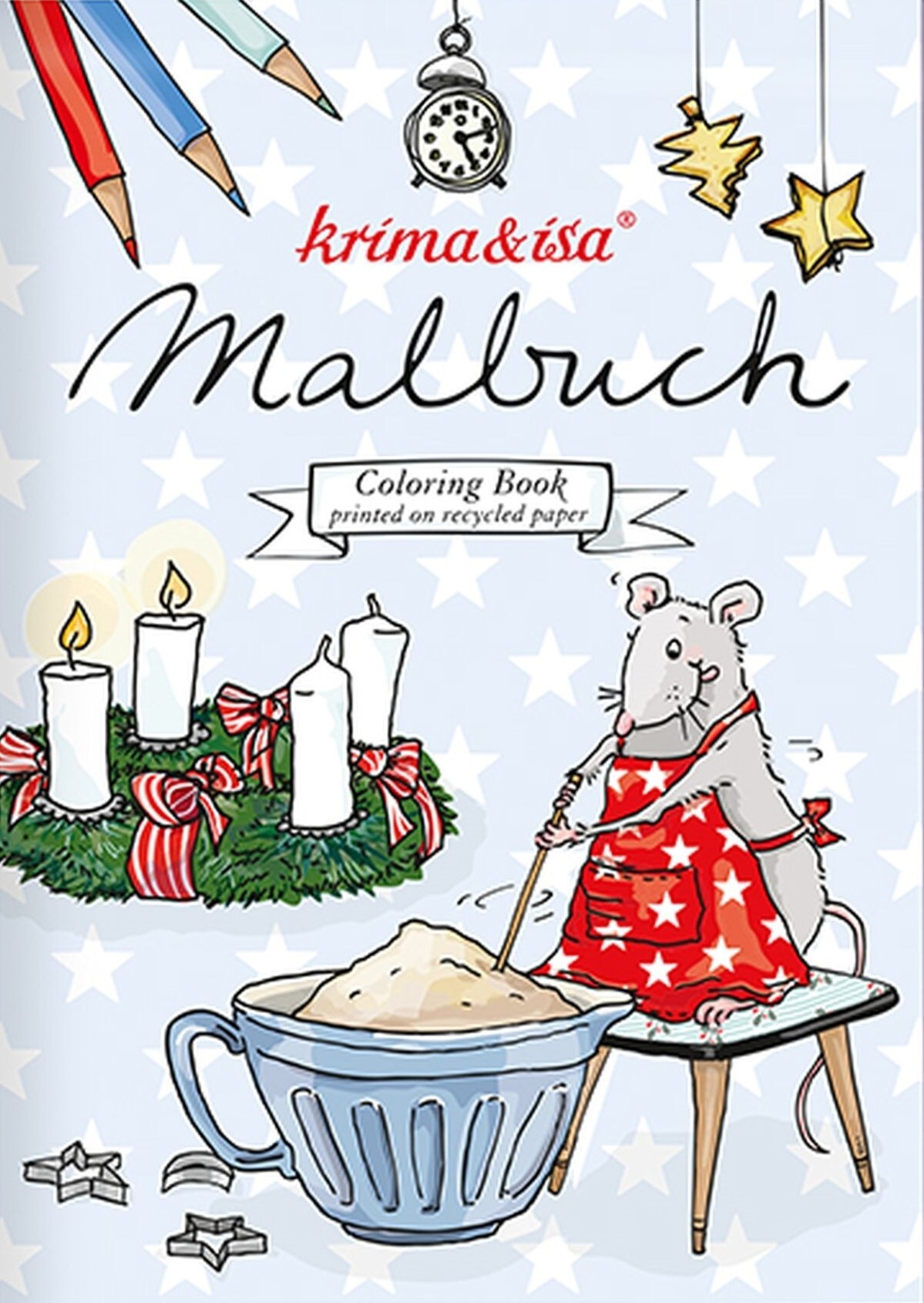 Malbuch Backmaus