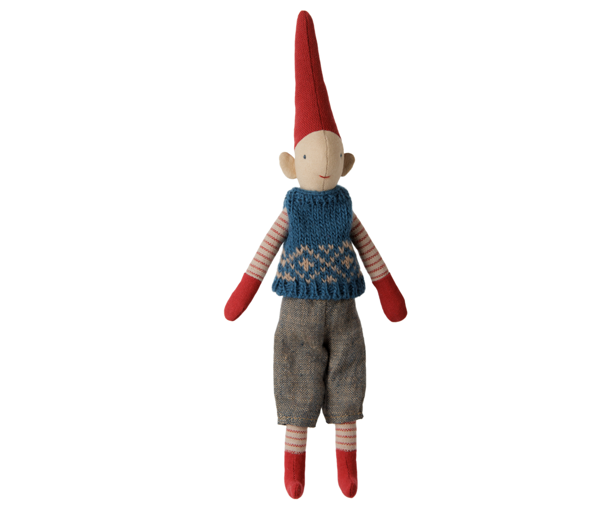 Kletterwichtel Junge blau