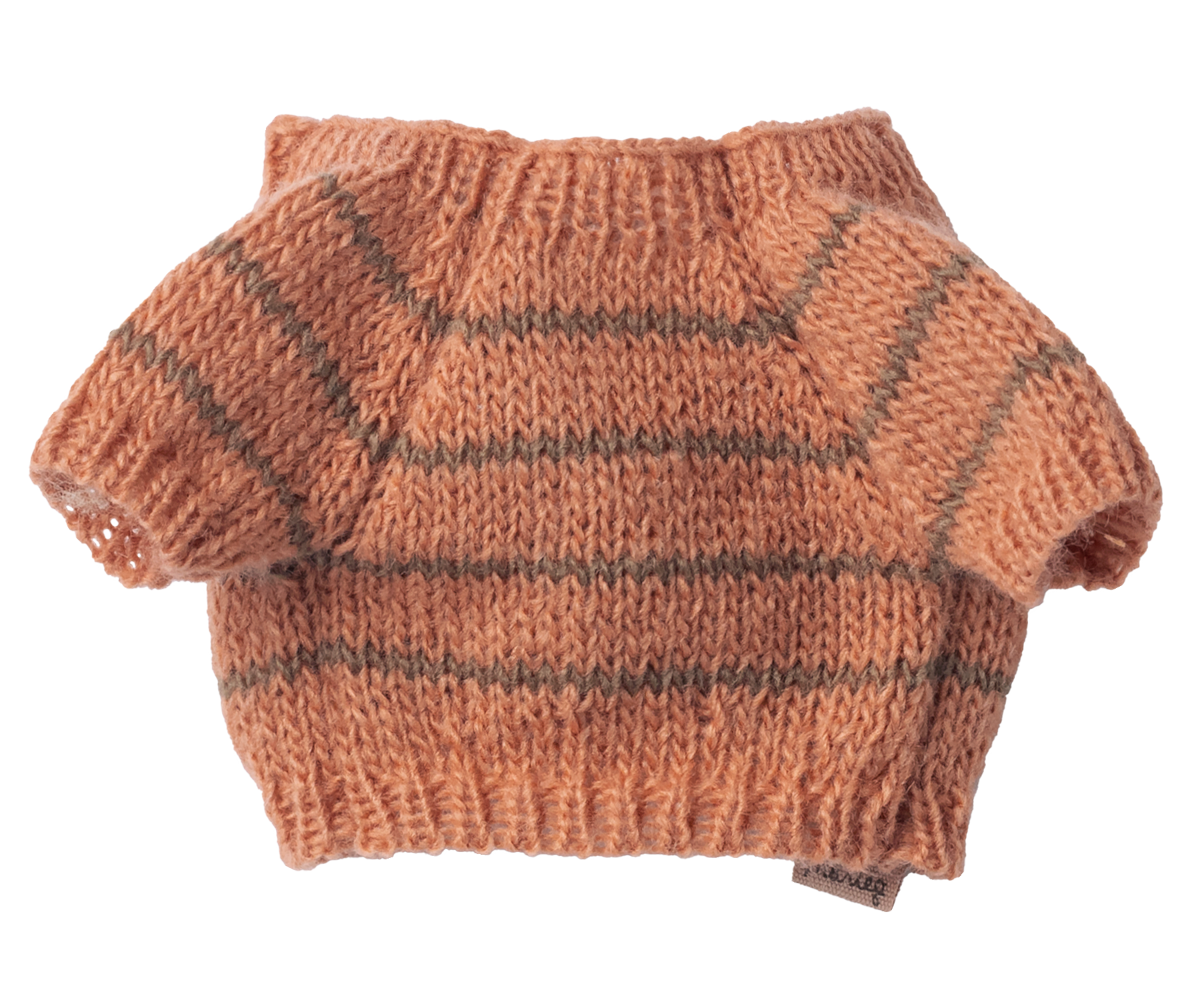 Welpenpullover koralle