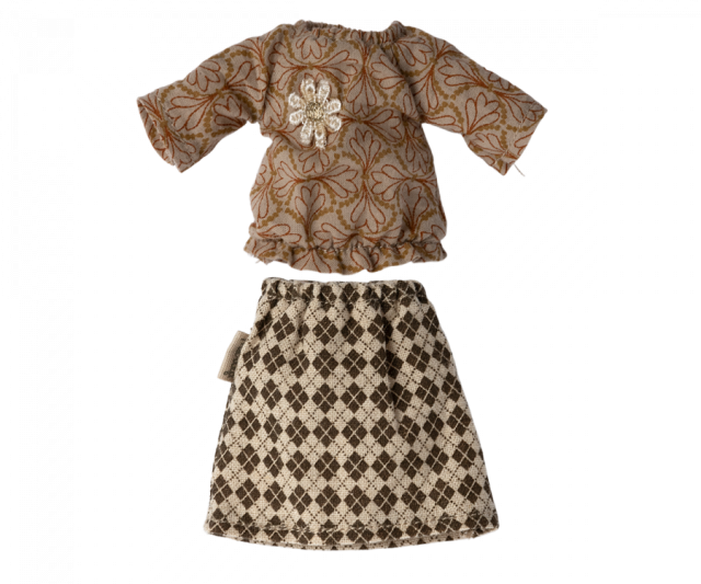 Bluse & Rock für Oma Maus - Bild 1